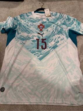 Puma Portugal World Cup away jersey #15 Ruben Neves slim fit kit